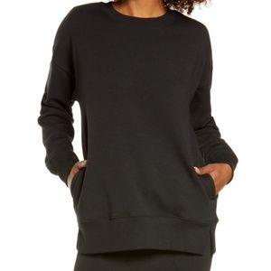 ZELLA NEW W/TAGS SZ S, Black, Amazing Crewneck Sweatshirt W/Pockets